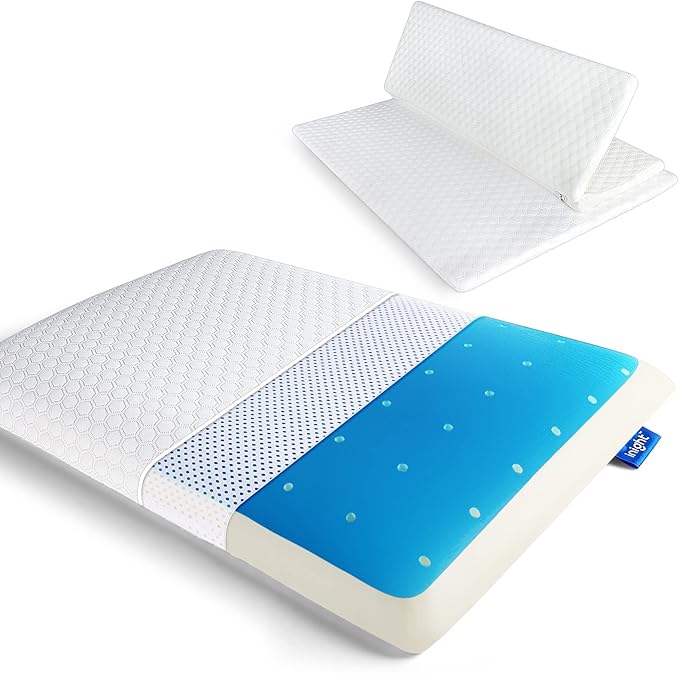 inight Stomach Sleeper Pillows, Ultra Thin Memory Foam