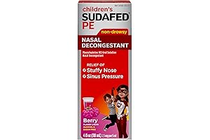 Toddler Decongestant: Children's Sudafed