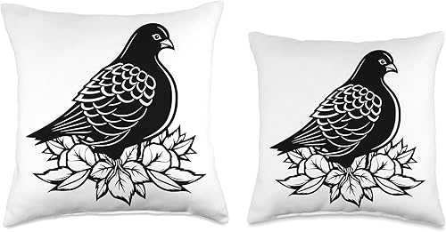Miniatura 3 de Tauben Fliegen Vogel Taubenzüchter Geschenk Gift Whisperer Pigeons Throw Pillow, 16x16, Multicolor
