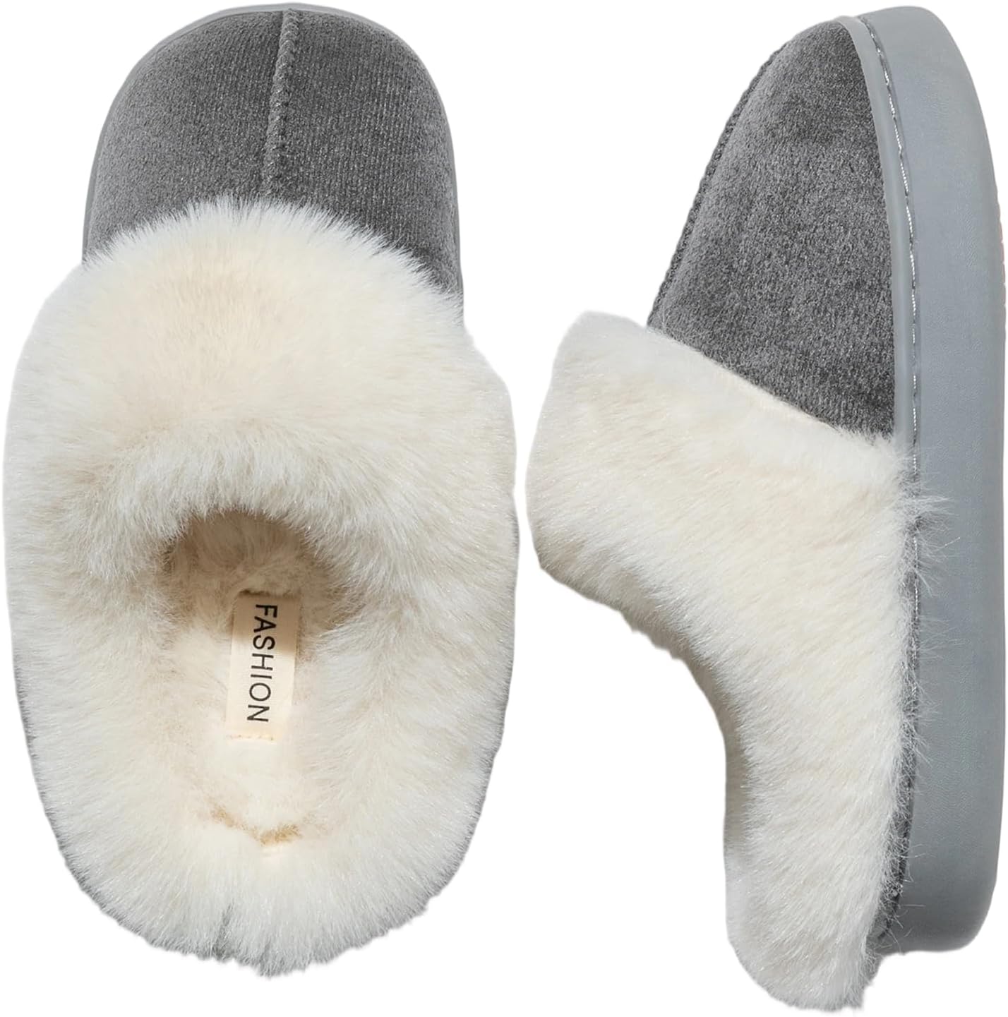 Kids slippers Girls Boys Plush Warm Fuzzy Slippers Memory Foam House Anti-slip slipper Indoor Outdoor