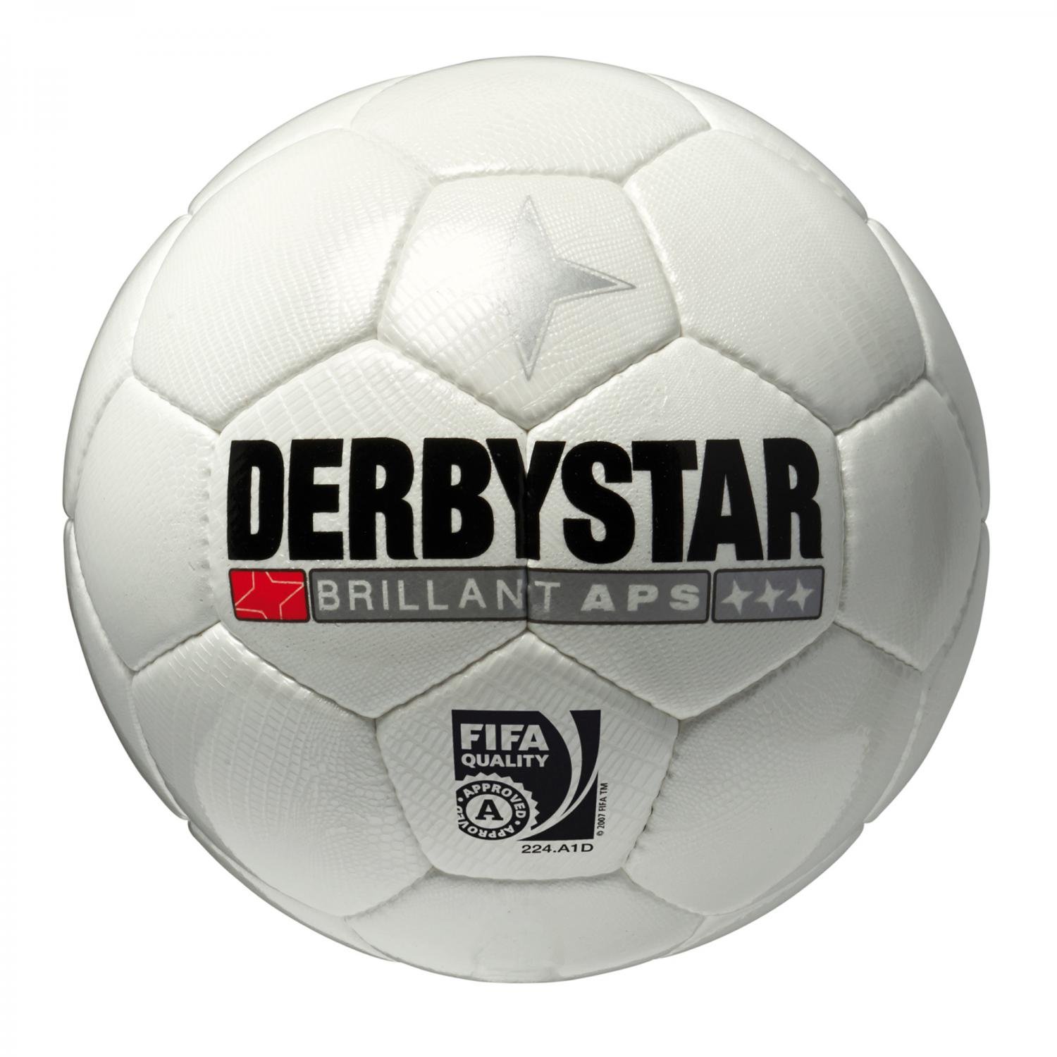 Derbystar Brillant APS - Balón de fútbol, Color Blanco