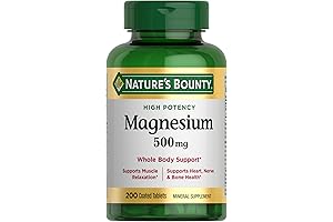 Magnesium Supplements for Bone and Muscle Health