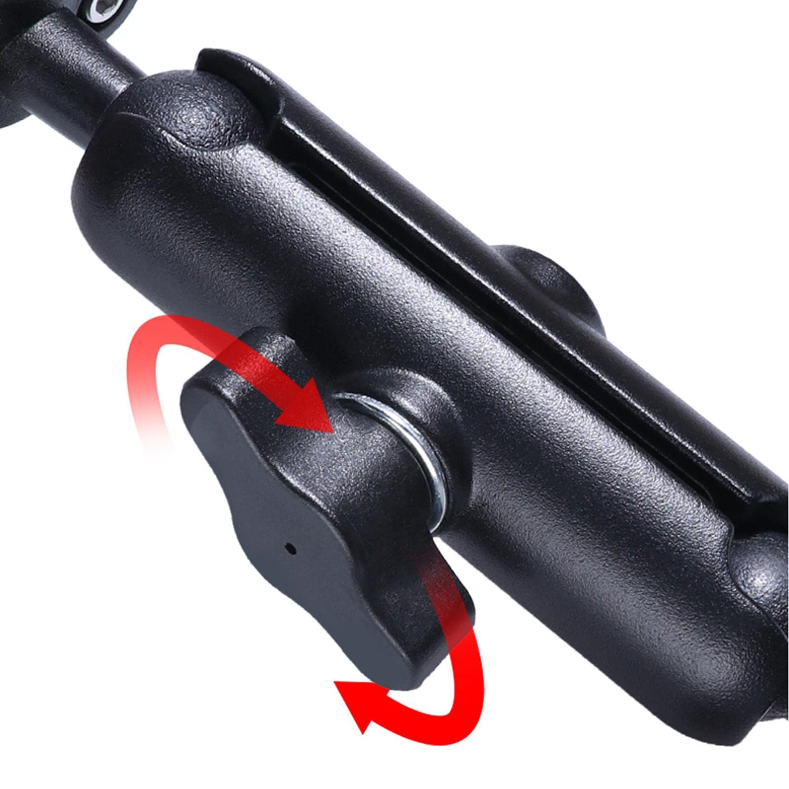 Support Car Mount Support Tablette Appuie-tête Pince Rotative Aluminium Alliage Ajustable 360 Degrés Adapté Aux Usages Routiers Prise de Vue en, 22x4cm