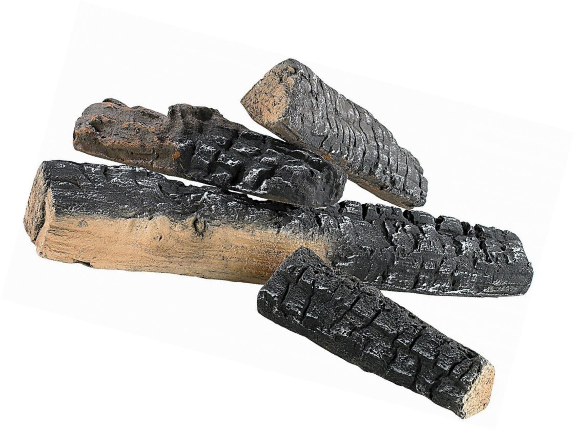 ukiyo Keramikholz 4er-Set Deko-Holz für Bio-Ethanol oder Gas-Kamin Product Description