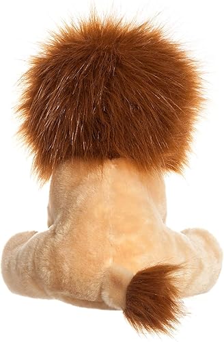 Miniatura 6 de Apricot Lamb Toys - Peluche de león rugido marrón, suave, perfecto para niños (león marrón, 10 pulgadas)