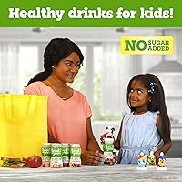 Vista 3 de good2grow 100% Apple Juice & Fruit Punch Flavored Juice for Kids- Juice Bottles Bulk 24 Pack, Reusable Bottle, No Sugar Added, Source of Vitamin C
