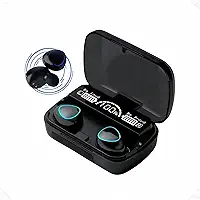 M10-TWS Fone de Ouvido Sem Fio Bluetooth 5.1 Intra-Auricular IPX7 com Microfone Estéreo e Redução de Ruído para Esportes, Jogos e Viagens