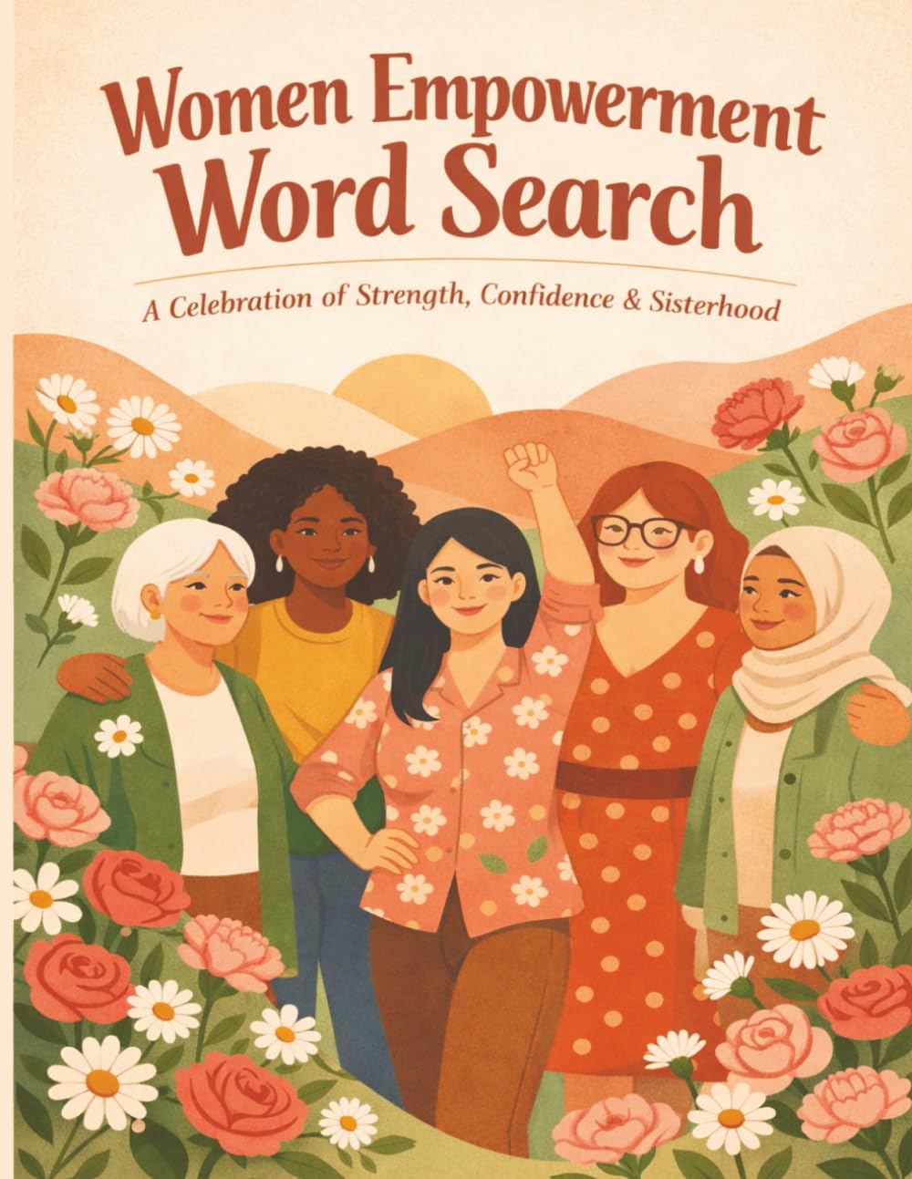Women’s Empowerment Word Search: Easy-to-read 8.5 X 11, Inspiring Puzzle Book Focused on Confidence, Strength, and Personal Growth