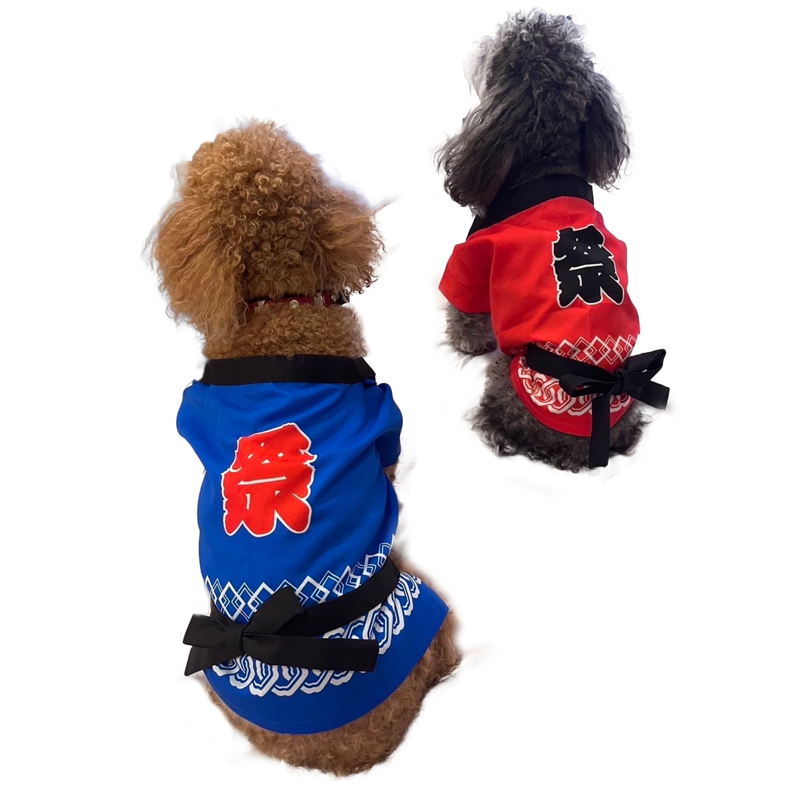 まっぺ！犬服  Ssize 法被コスチューム ウェア no18 Amazon | [スペースホビー] 色を選べる 犬用 はっぴ 法被 祭