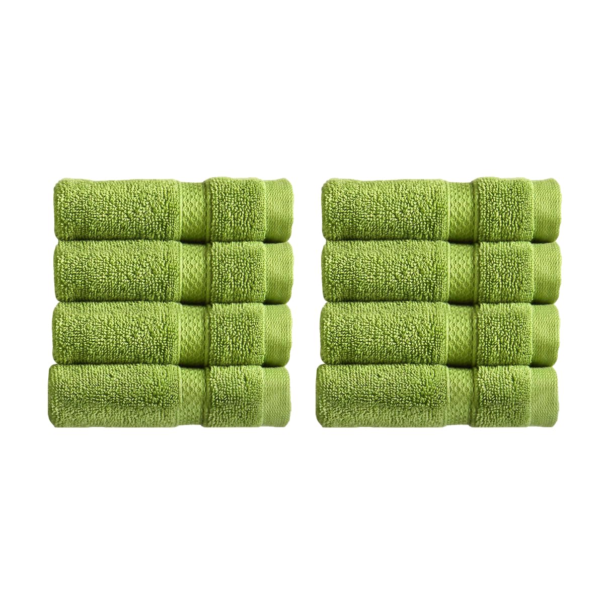 Christy Chroma Bath Towels | Set of 2 | Highly Absorbent Heavyweight 675GSM | Bold and Bright | Soft Velvety Smooth Bathroom Shower Towels | 100% Cotton | Sustainably Made | White — view 153