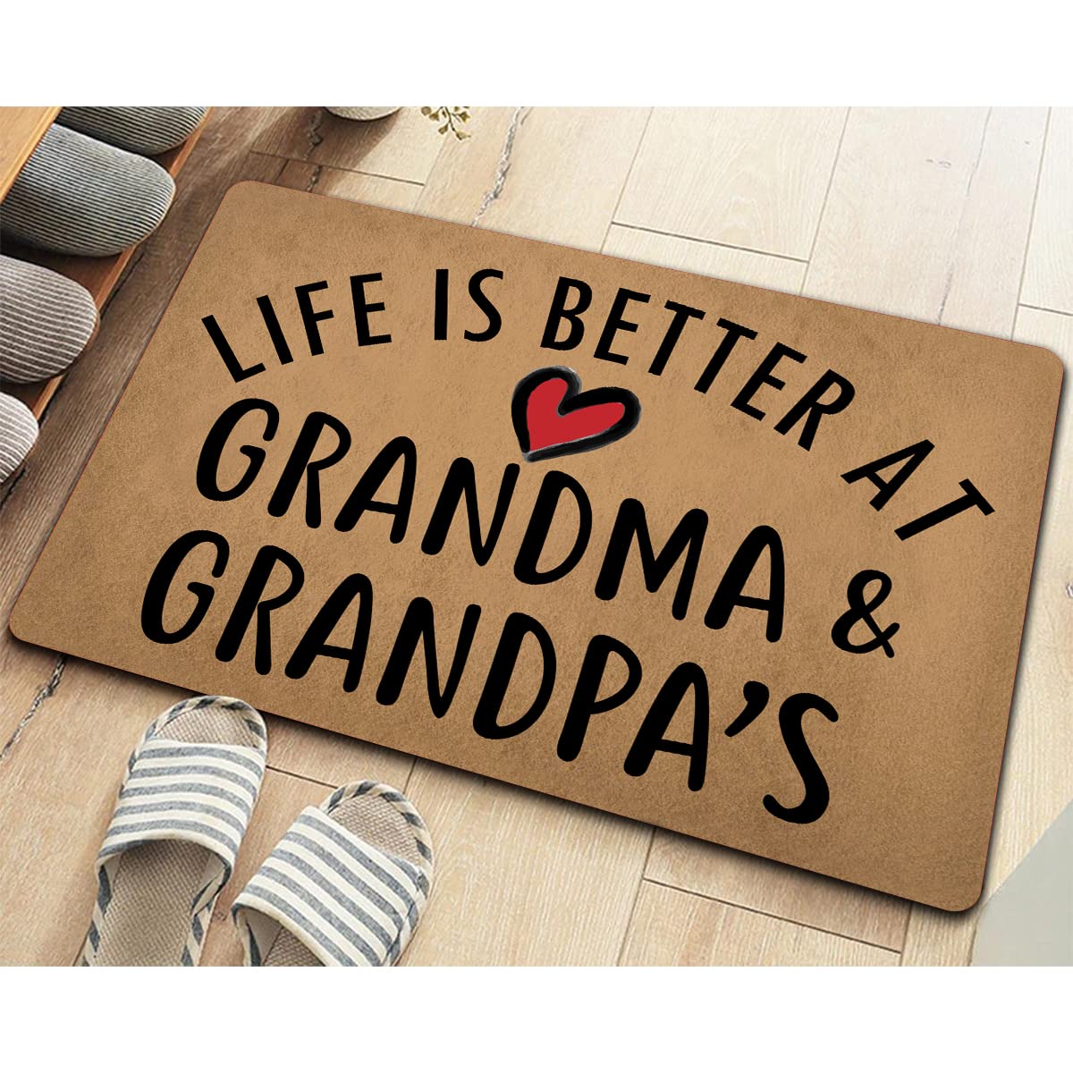 Amazon.com: Funny Welcome Doormats for Entrance Way Indoor Life Is