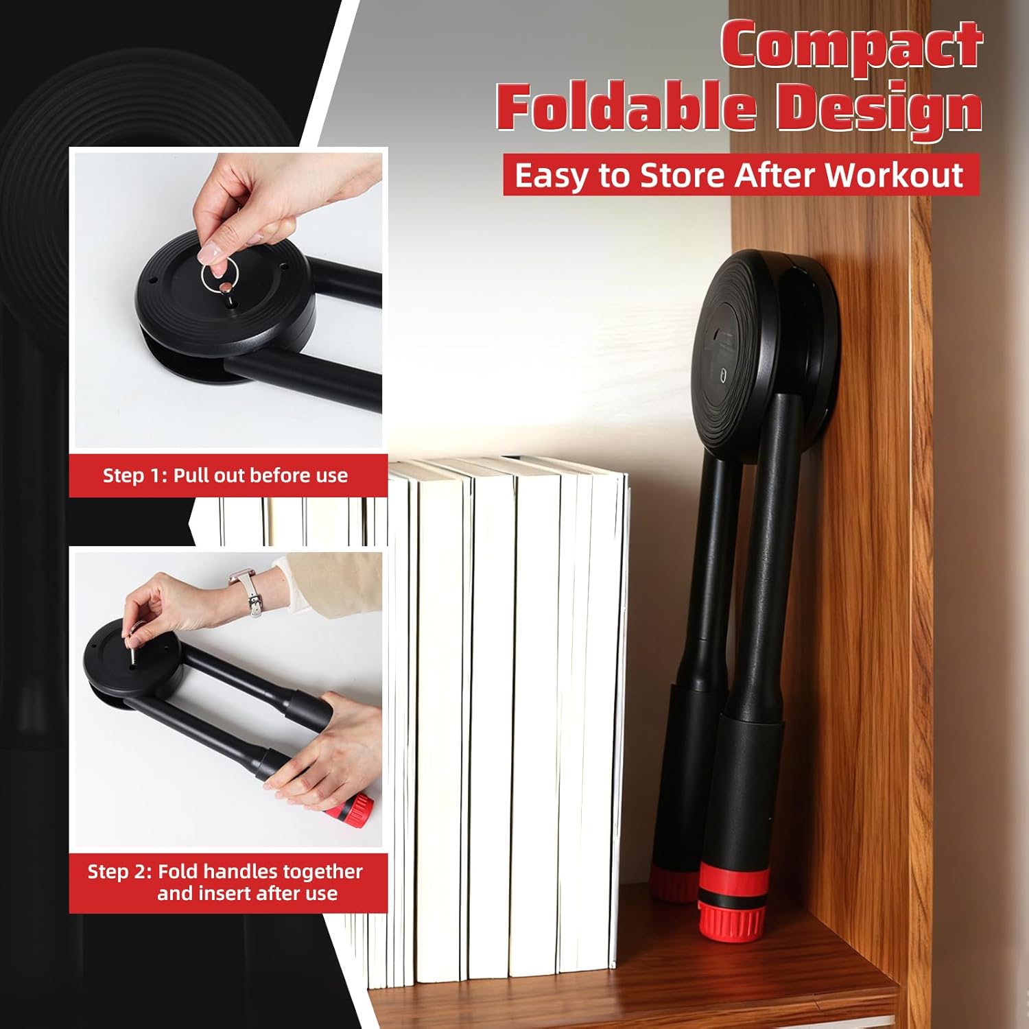 Hydraulic Power Twister Adjustable Resistance 22–440 lbs Digital Display, Foldable Arm Chest Exerciser for Women Men, No Snapback Safety, Portable Home Gym Gear