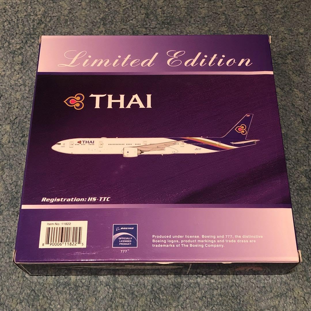 THAI 777-300ER タイ航空 Phoenix 1:400 Phoenix Model Thai Airways Boeing 777-300ER Current Color