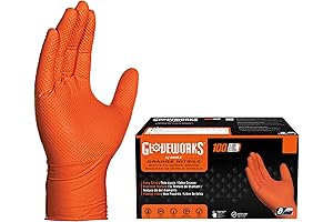 HD Orange Nitrile Gloves: Extra Protection for Demanding Tasks