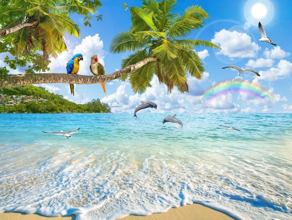Papier peint intissé paysage 200x140 cm déco murale restaurant