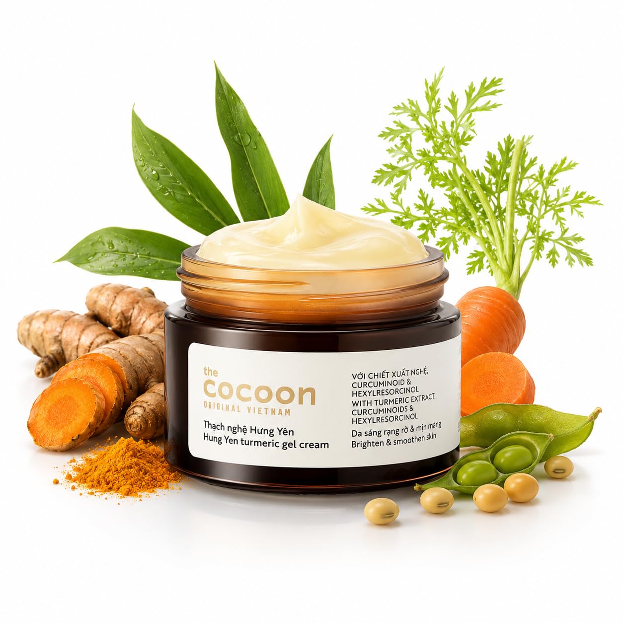 Amazon.com: Cocoon Original Vietnam Turmeric Gel Cream 30ml / 1.01