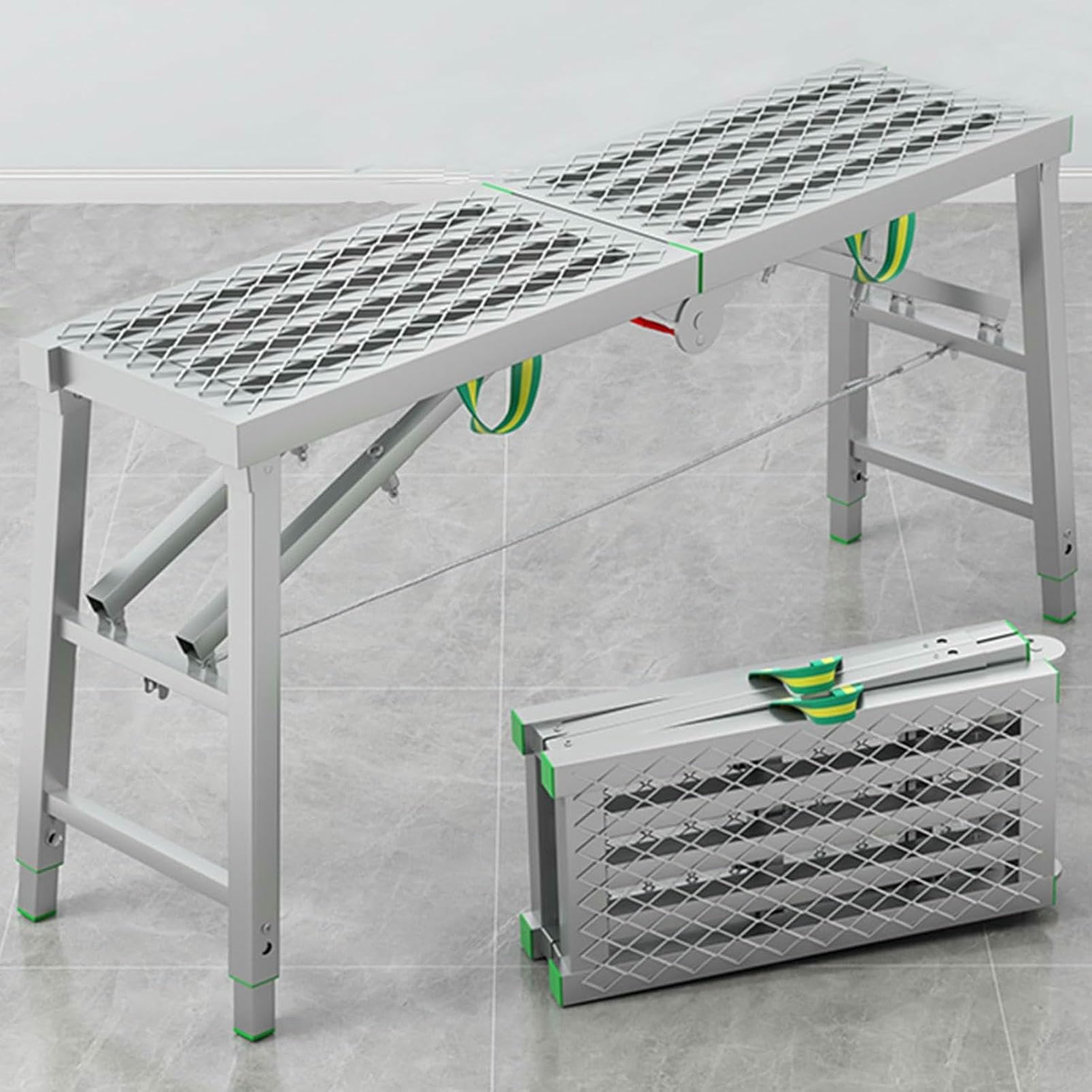 Échelle polyvalente CNPRAZ 160cm charge 880 LB pour plateforme de travail