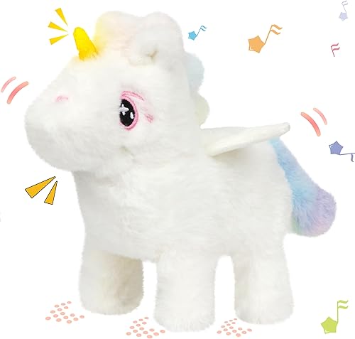 Miniatura 52 de Hopearl - Conejo saltarín con campana, interactivo, mascota electrónica de peluche con sonidos y movimientos, orejas que se mueven y nariz que se