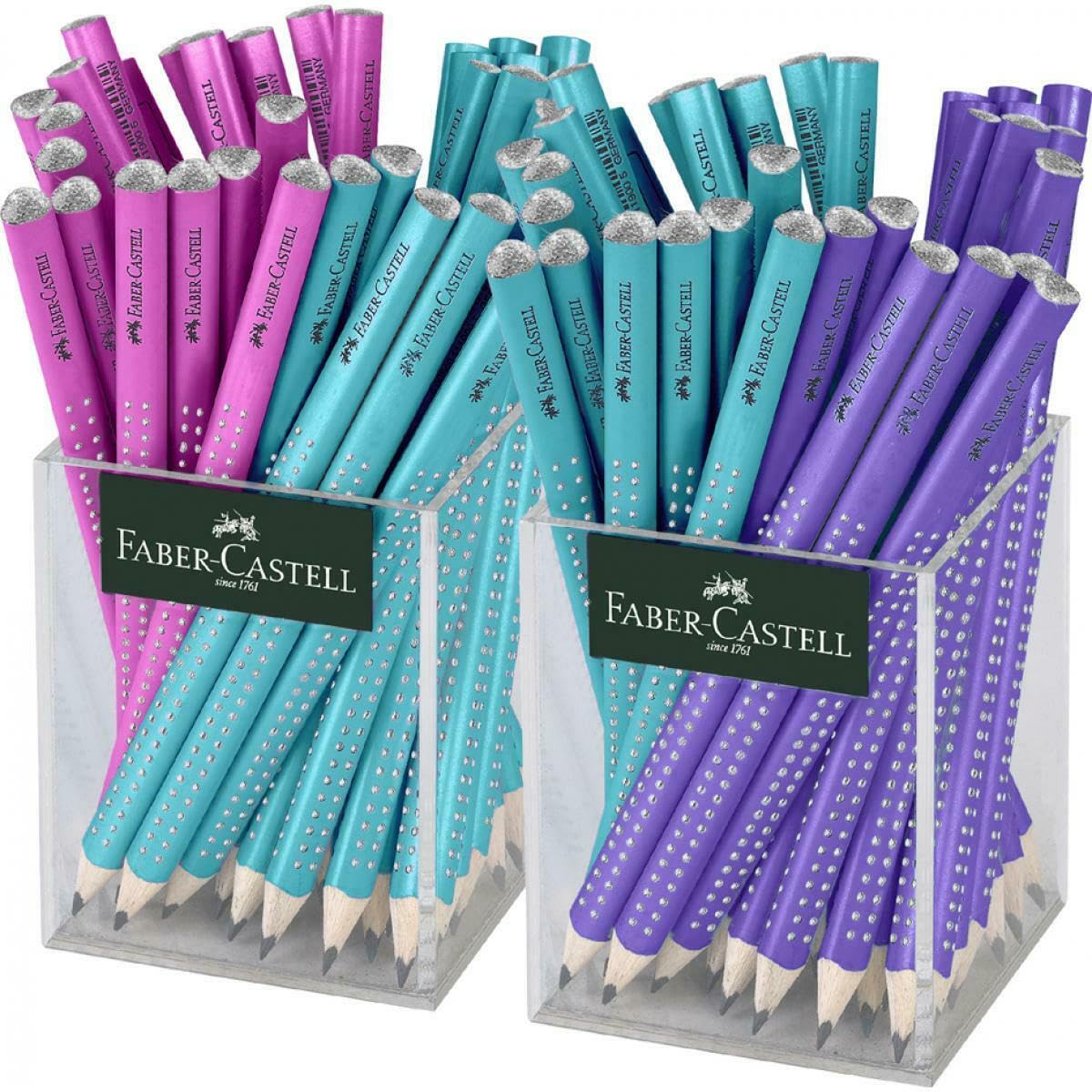 Faber-Castell ołówek Jumbo Grip SparKLE, 2 sztuki