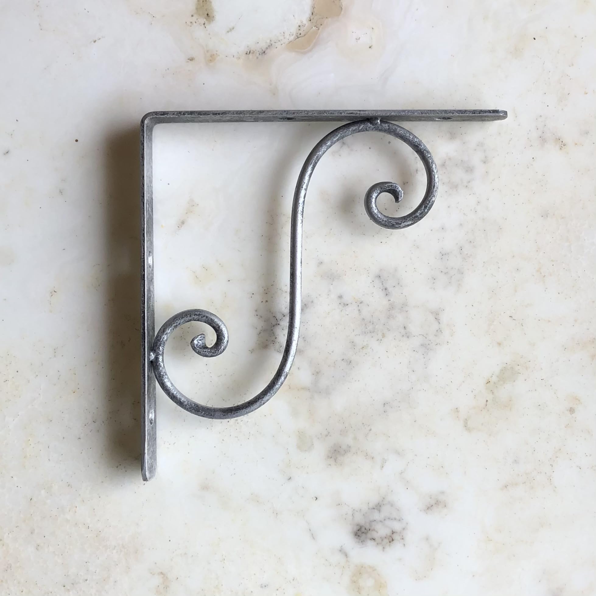 Amazon | MASOUDI TRADING 棚受け 金具 18㎝【2個セット】アイアン