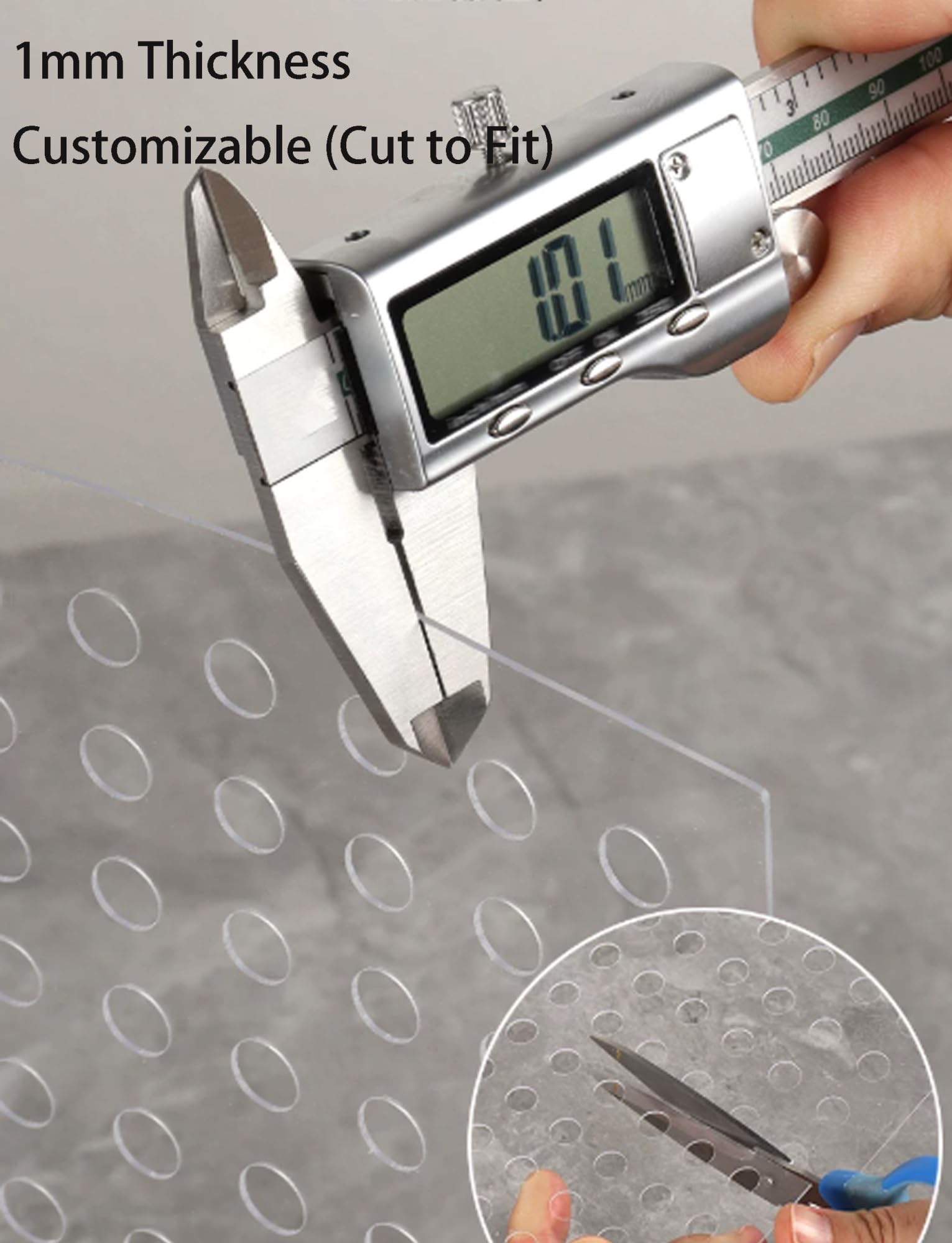 Generico Coperchio Trasparente per Acquario – Coperchi in policarbonato Personalizzabili – Coperchi Anti-Salto per acquari Aperti(100X30cm/39.4X11.8in)