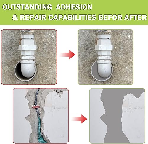 Miniatura 5 de Maitys 2. 2 Pound White Epoxy Putty Sculpt Clay 2 Part Modeling Compound A & B Self-Hardening Epoxy Clay for Sculpting Modeling Building Repairing