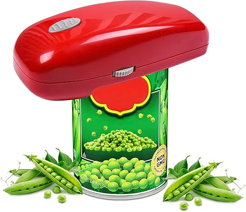 Abridor eléctrico de inducción magnética inteligente, abre tus latas con solo pulsar el botón, sin borde afilado para la cocina, abrelatas eléctrico