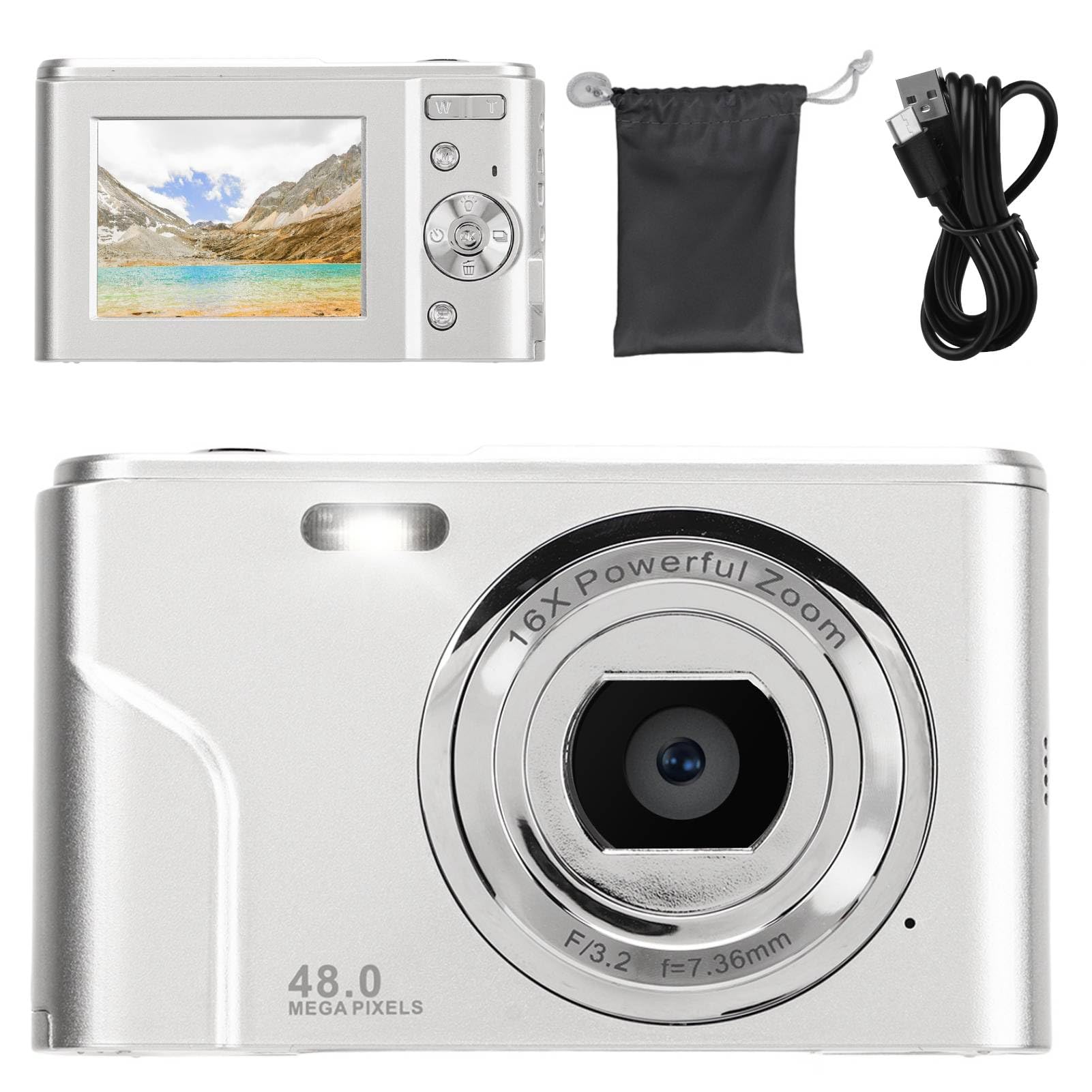 Amazon.com : Jiawu Vlogging Camera, 48MP HD Digital Camera with