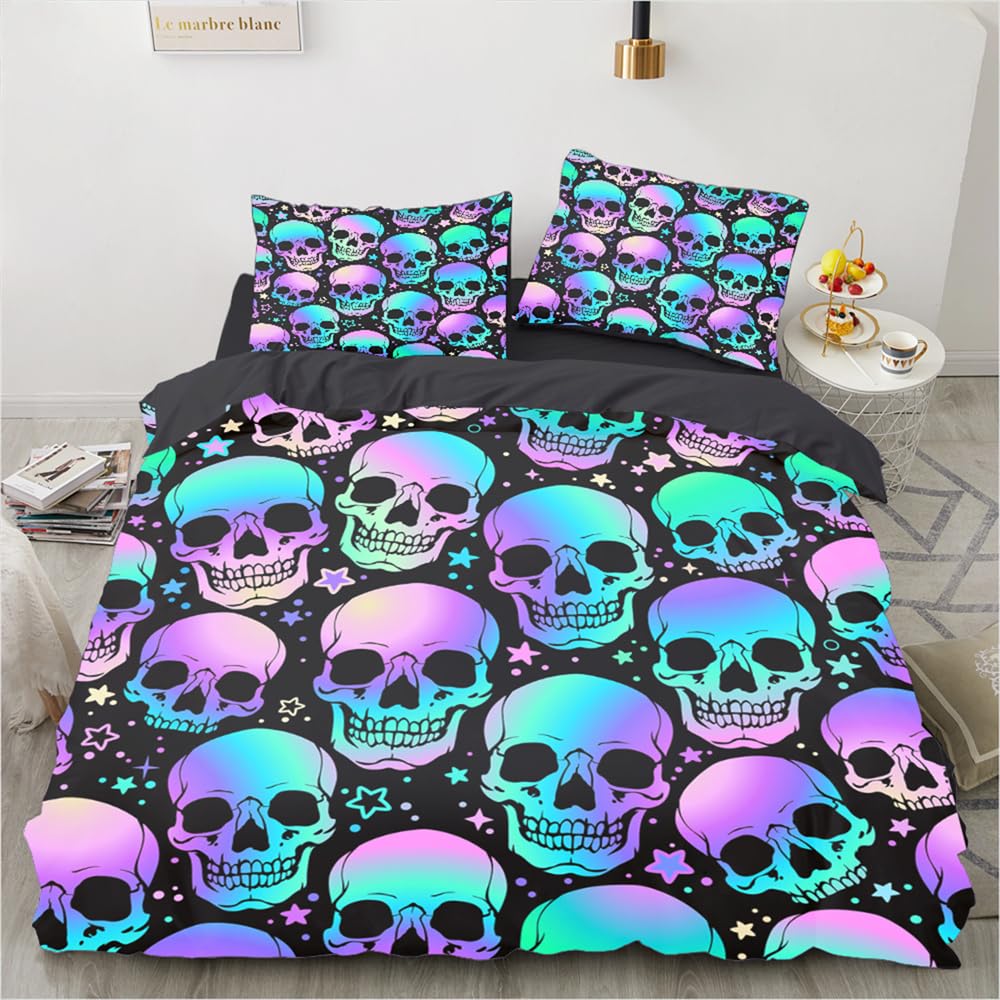 Housse de couette enfant 200x200 facile à enfiler avec fermeture éclair