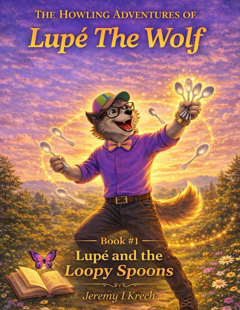 Lupé and the Loopy Spoons: A Story About Strength, Rest, and Understanding Lupus (The Howling Adventures of Lupé the Wolf)