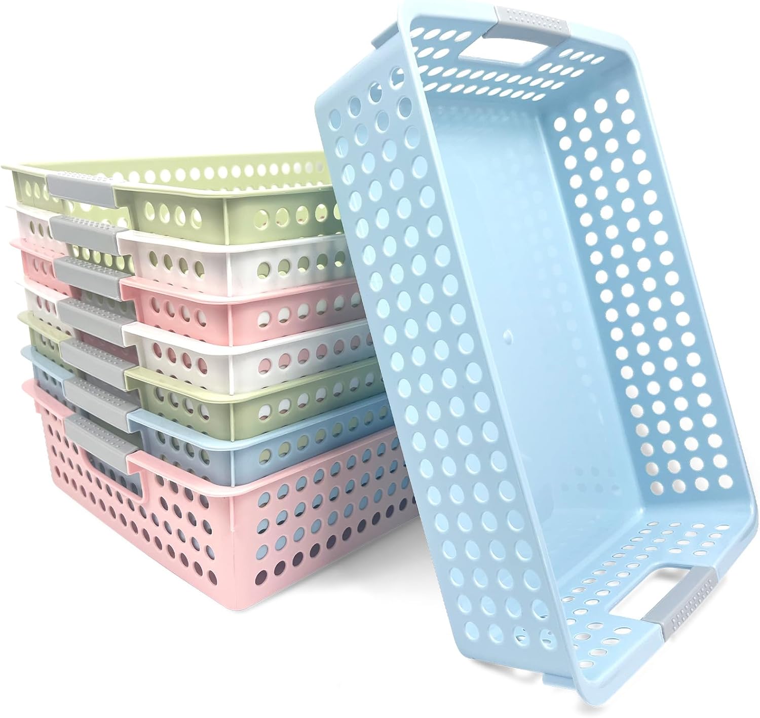 8 Piece Storage Basket, Classroom Organization Storage