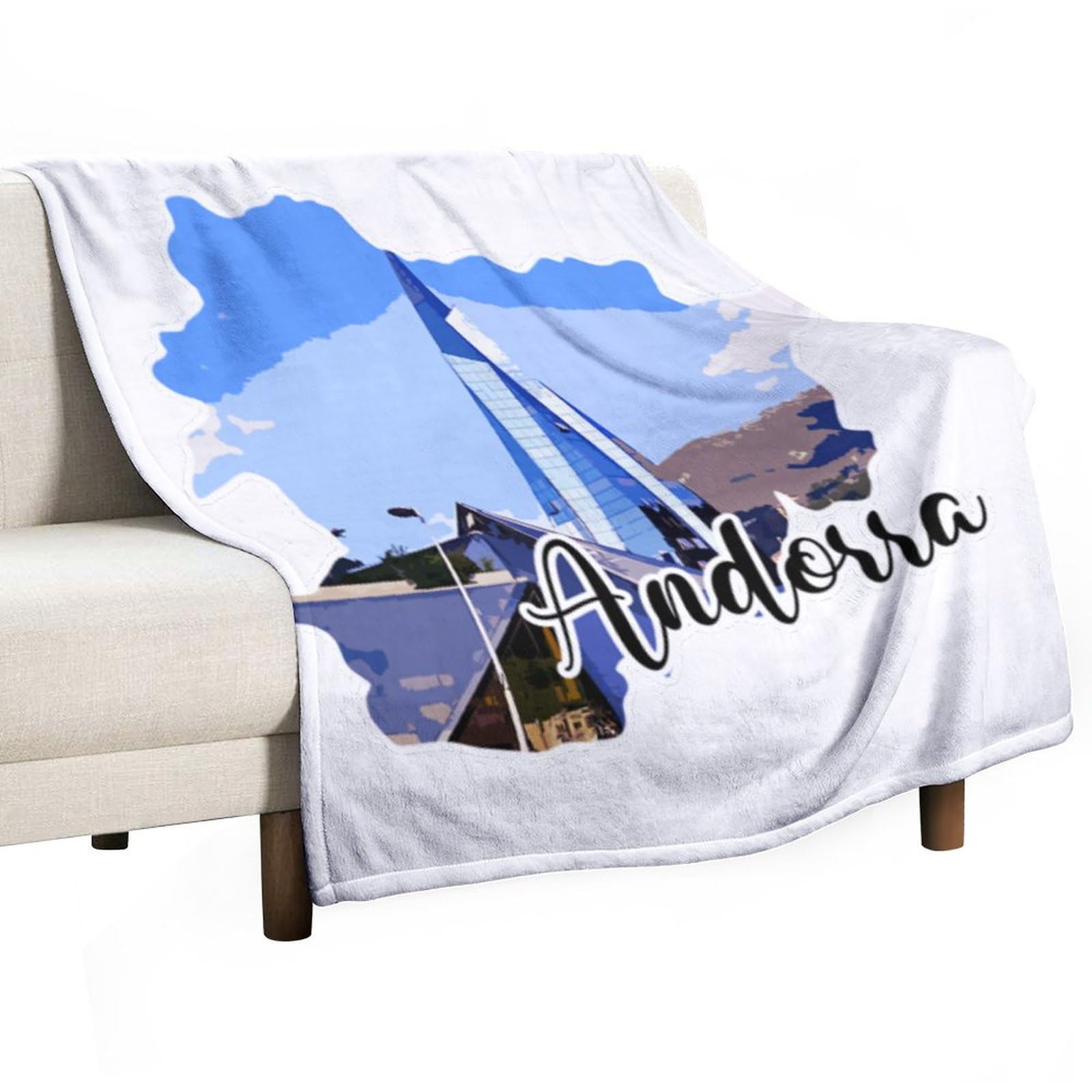 Couverture pelucheuse Andorre, le cadeau de mariage idéal et moderne