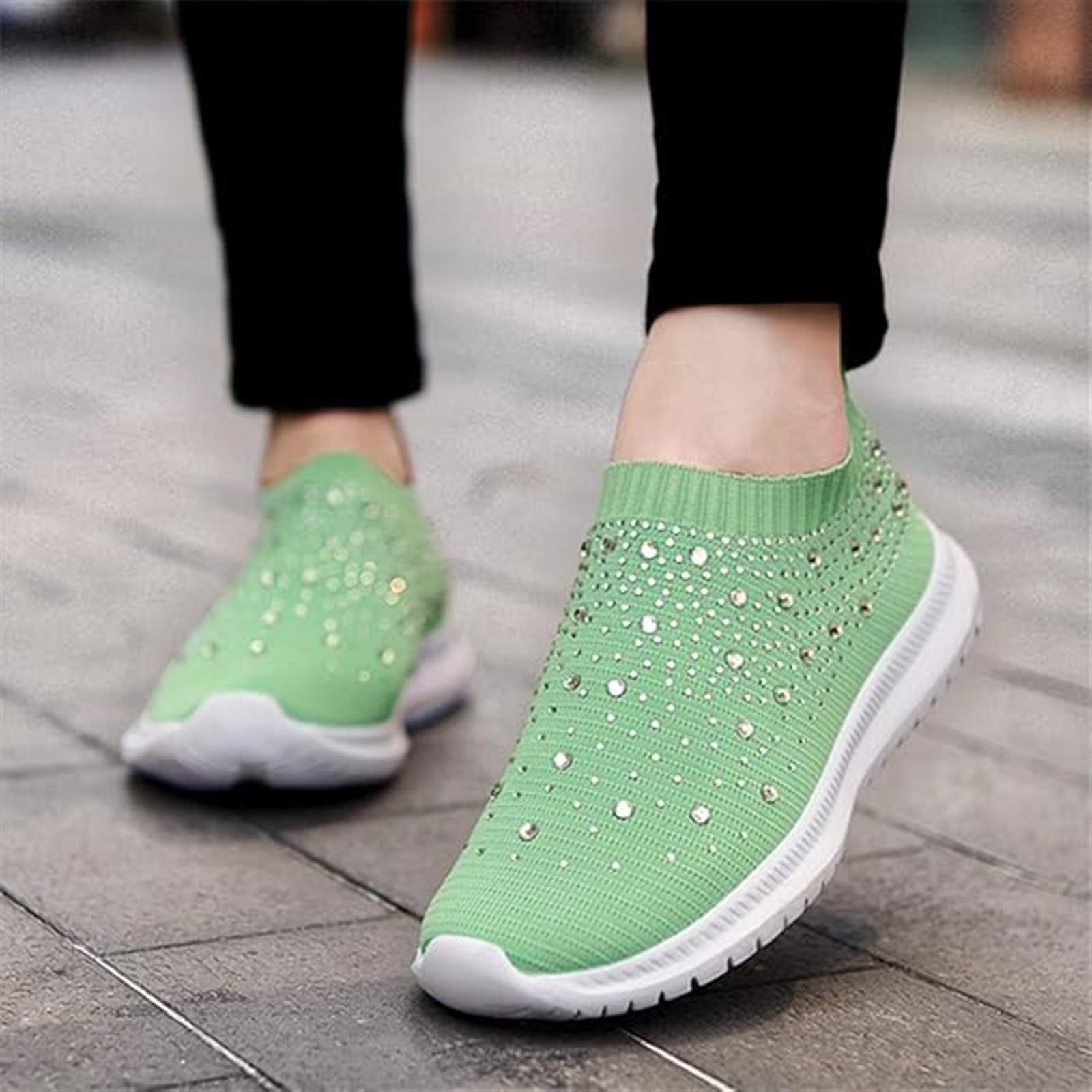 Zapatos Ortopédicos para Mujer,Zapatos Mocasines De Malla con Bordados,Corte Ancho,Zapatos De Cuña para Caminar,Casuales,Moda,Antideslizantes