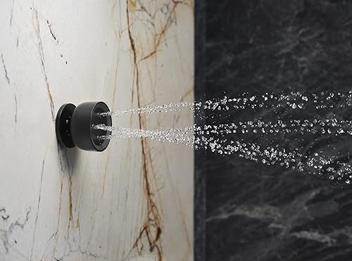 Miniatura 6 de KOHLER 26299-G-2MB Statement - Aerosol redondo de una sola función, semiempotrado, giratorio semiempotrado, 1.75 GPM, latón moderno cepillado