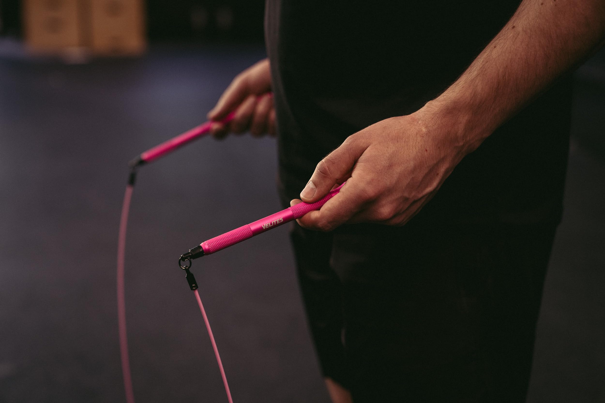 Velites Cyclone Corde à sauter ultra légère Premium pour Double Unders et Crossovers