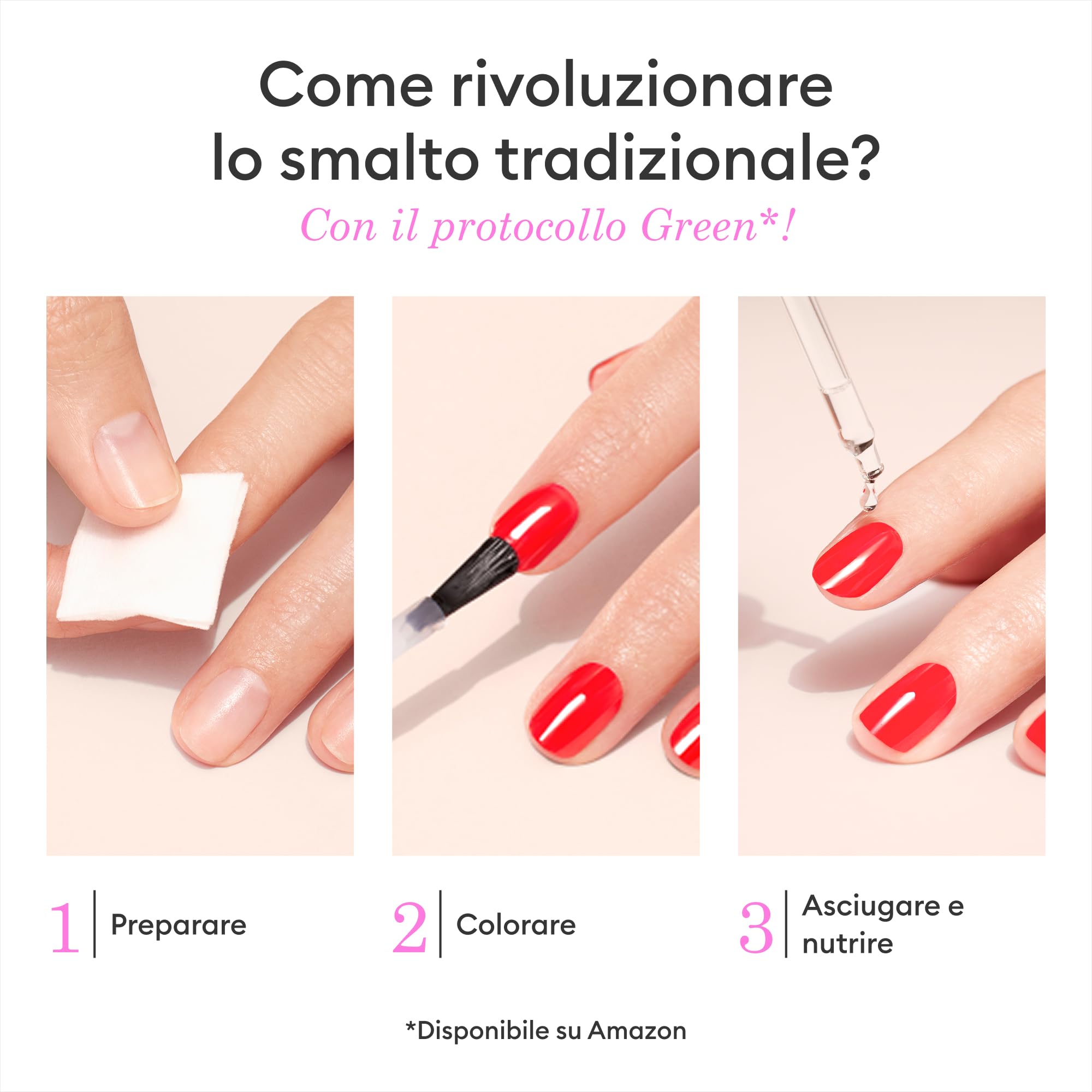 Manucurist - Green Smalto Unghie Milky Pink - Smalto Rosa Lattiginoso - Smalti per Unghie Classico - Vegano e di Origine Biologica (80%) - Manicure Professionale - Idee Regalo Donna - 5