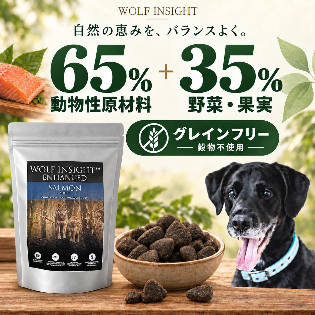 Amazon.co.jp: 【獣医師推奨】ウルフインサイト ドッグフード