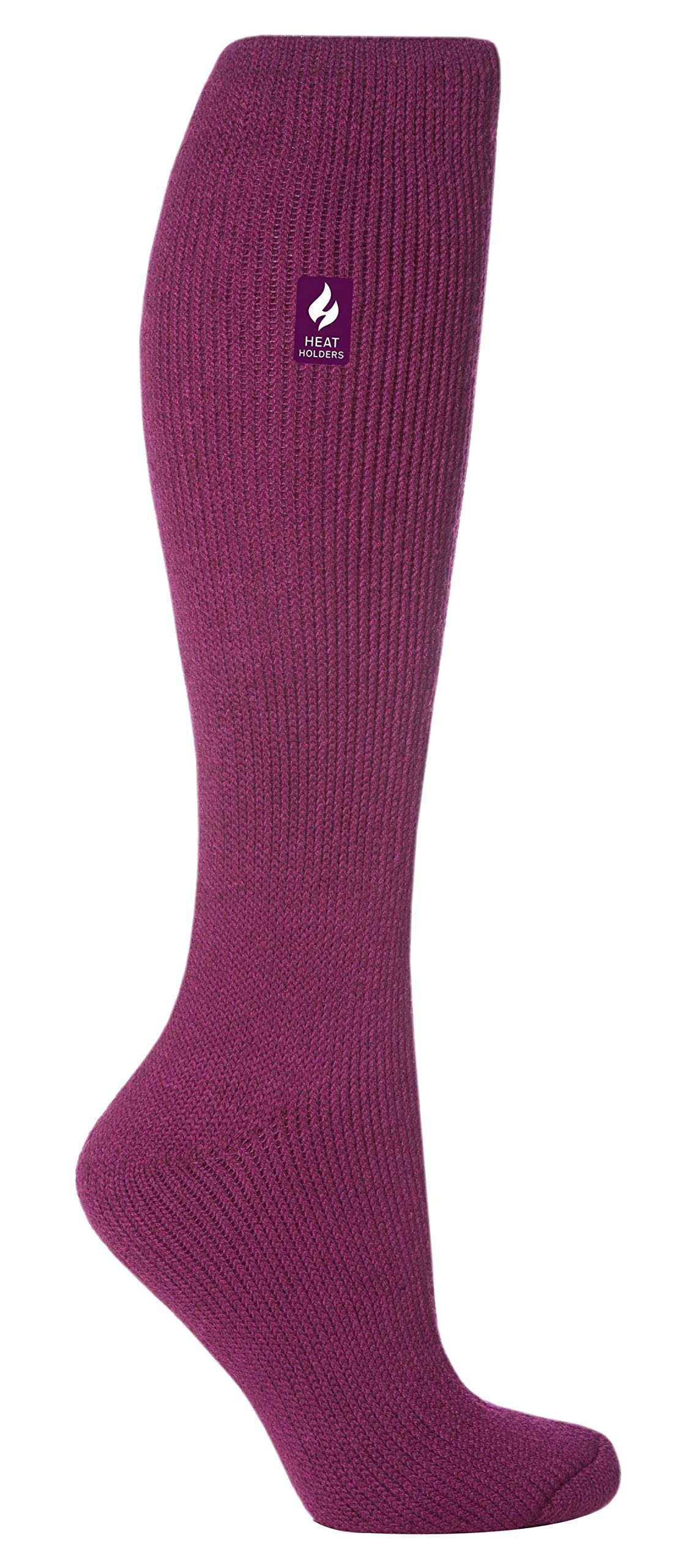 Heat Holders Women's Deep Fuschia - Extra Long Thermal Socks, 2.3 Tog, 4-8 Uk, 37-42 Eur (Deep Fuchsia)