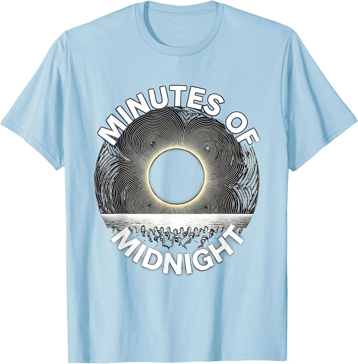 Minutes Of Midnight Total Solar Eclipse Travel Commemorative T-Shirt