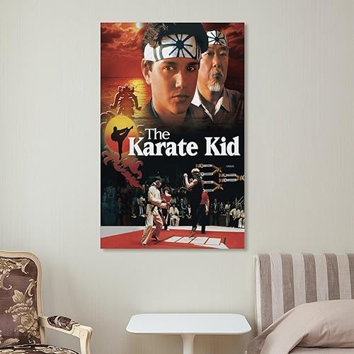 Miniatura 7 de Pósteres de pared de The Karate Kid de los años 80, impresiones en lienzo, póster artístico y arte de pared, póster moderno para decoración de