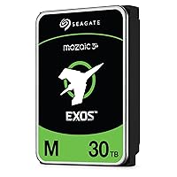 Vista 3 de Seagate Exos M 30TB Enterprise Internal Hard Drive HDD - 3.5in 6GB/s SATA 7200RPM 2.5M MTBF (ST30000NM004K)