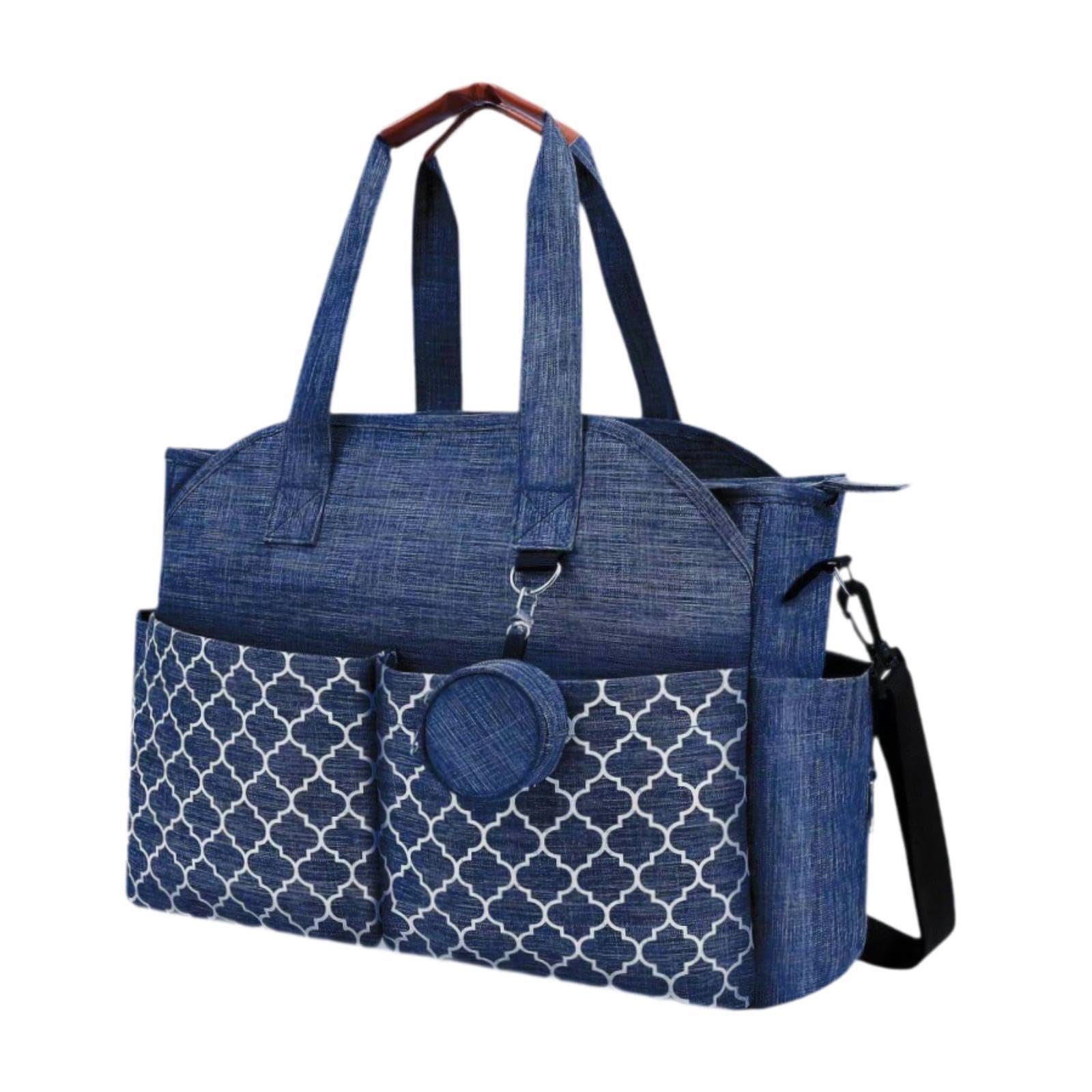 Bolsa de pañales sofisticada con Gran Capacidad para organizar pañales, Alimentos, Juguetes, Regalos para Baby Shower, Bolsillo para Toallas, Bolsa de para Viajes, Trabajo y Actividades al