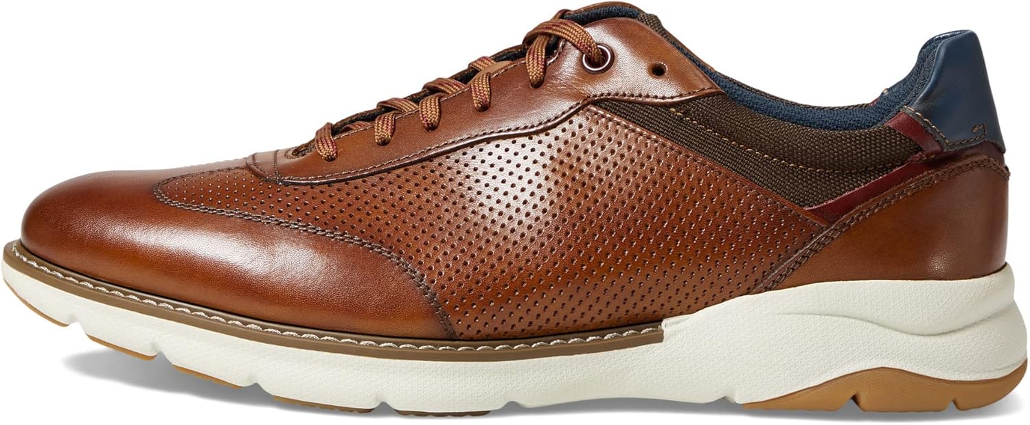Florsheim Frenzi T-Toe Sneaker Cognac Smooth 10.5 M (D)