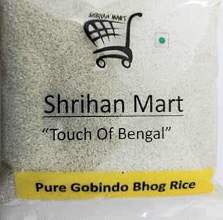 SHRIHAN MART Aromatic Pure Gobindobhog Rice(1Kg) Price In India