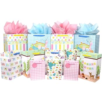 large baby girl gift bag