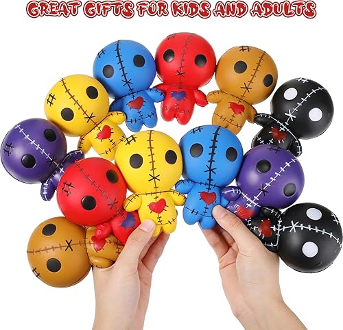 Miniatura 3 de Honoson 12 muñecas de vudú de terror, muñeca fantasma, juguete perfumado para aliviar el estrés, juguetes suaves para apretar, juguete Kawaii de