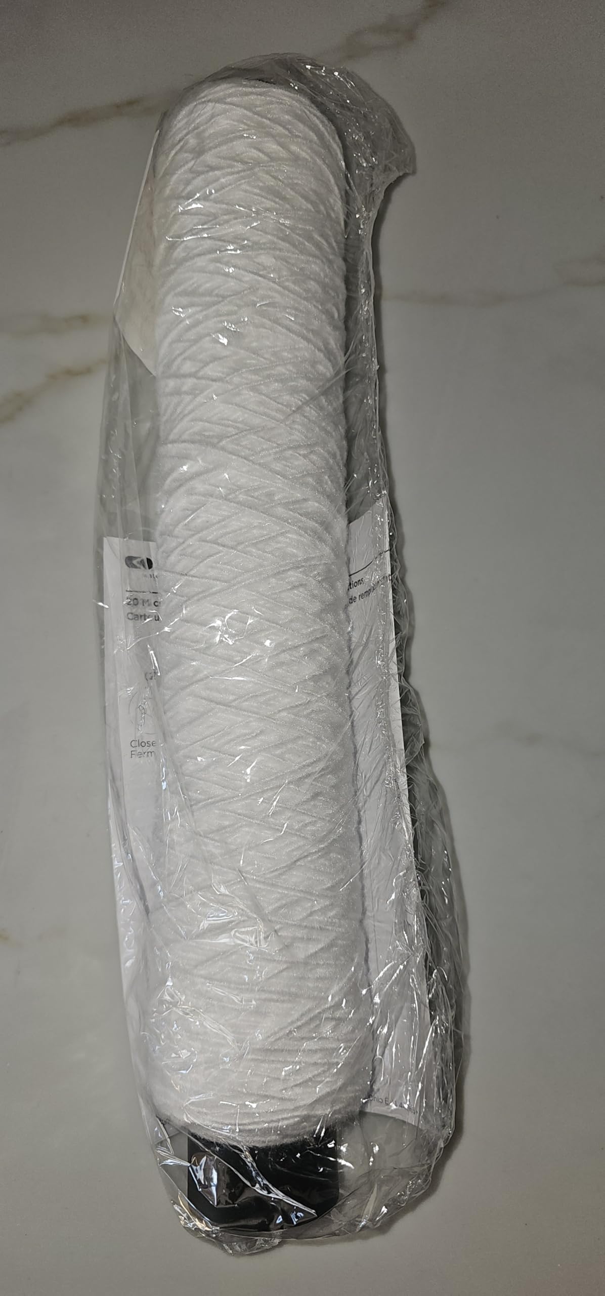Kinetico Fil pré-filtre 20 microns 40,6 cm pour adoucisseur d'eau Kinetico, CART-MACH (numéro de pièce 12566A)