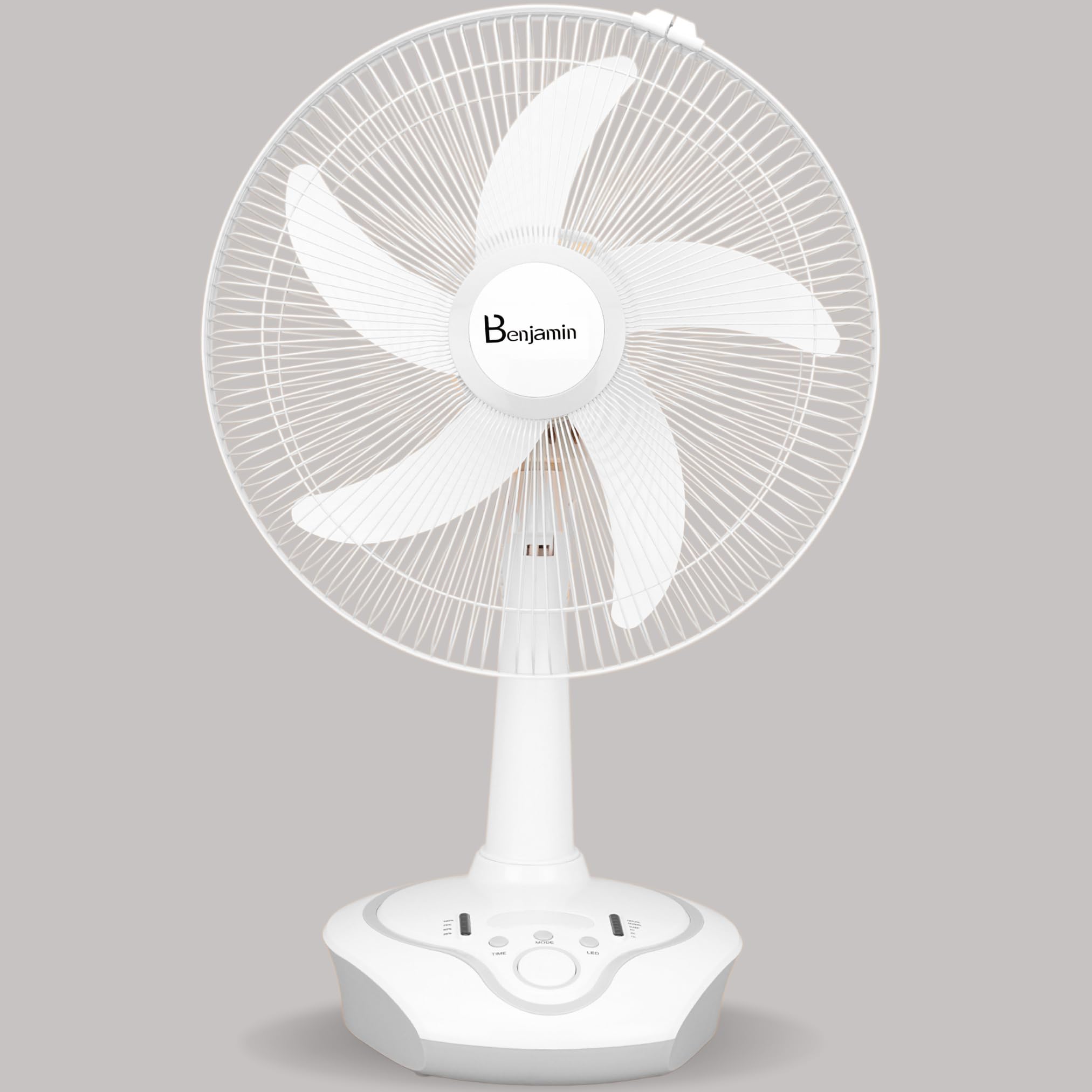 Benjamin MR-5916 BLDC AC/DC Rechargeable Battery Fan 16 Inches Blade 400 mm BLDC Motor 5 Blade Table Fan (B0DGPYFWPX) Amazon Price History, Amazon Price Tracker