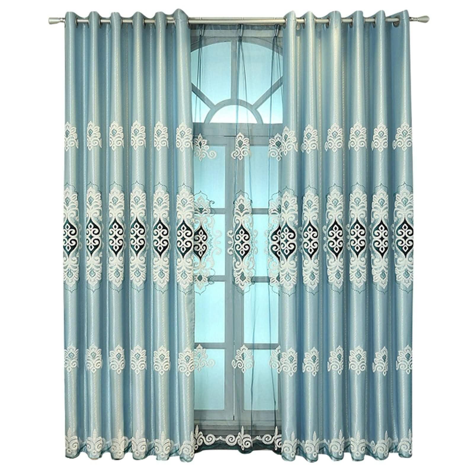 Rideaux de chambre occultants à motif floral vintage pour ambiance cosy
