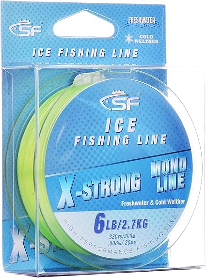 SF X-Strong Monofilament Ice Fishing Line